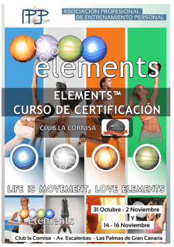 CURSO ELEMENTS INTRODUCTION, La - Elements System