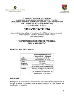 Especialidad en Derecho Procesal Civil y Mercantil - Instituto de