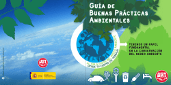 Guía de Buenas Prácticas Ambientales - UGT