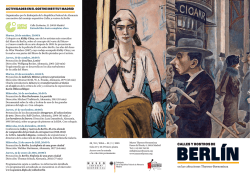 Calles y rostros de Berlín en las colecciones Thyssen-Bornemisza