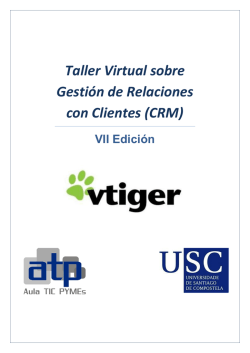 Taller Virtual sobre Gestión de Relaciones con Clientes (CRM)