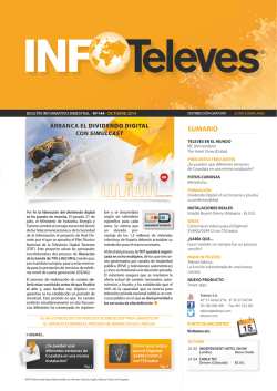 Info Televés 144 - Televes