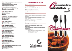 2014 cazuelillas folleto.cdr - Ayuntamiento de Calahorra