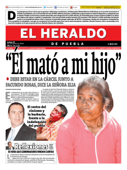 Reflexiones - El Heraldo de Puebla | Noticias Puebla