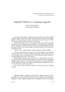 7. Eduardo Valdivia y el paisaje aragonés, por Jesús Rubio Jiménez