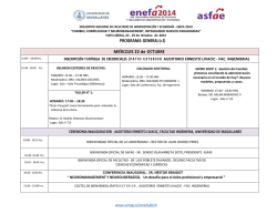 enefa 2014 programa - Universidad de Magallanes