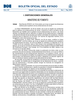 Real Decreto 875/2014 - BOE.es