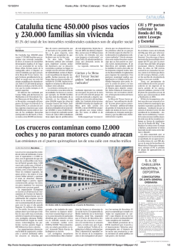 15/10/2014 Kiosko y Más - El País (Catalunya) - 15 oct. 2014 - Page
