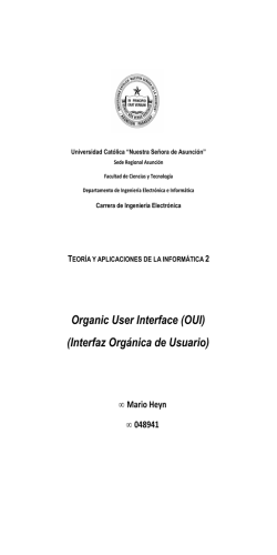 Organic User Interface (OUI) (Interfaz Orgánica de - JeuAzarru.com