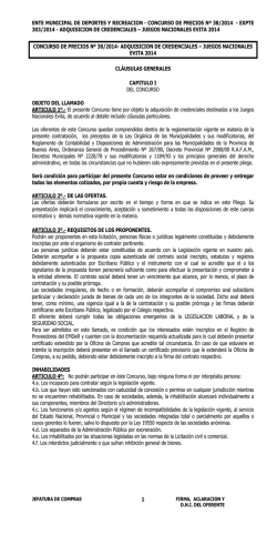 Pliego Adq acreditaciones destinadas a los JUEGOS EVITA 2014.pdf