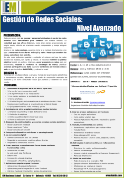 SP REDES SOCIALES AVANZADO.pdf - IEM Business School