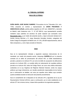 Querella de UPyD contra Artur Mas.pdf - La Tribuna del País Vasco