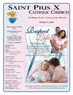 2014-10-05 - St. Pius X Catholic Church