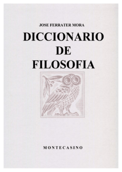 Diccionario de Filosofía de José Ferrater Mora, A