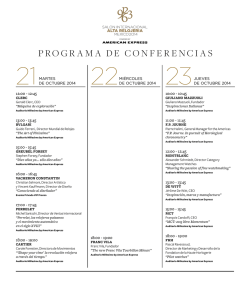 Horarios MALI Sede Lima - Abril 2015