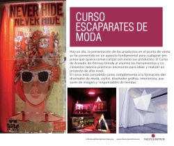 CURSO ARMADO DE VITRINAS - The Style Institute