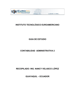 GUIA ESTUDIO CONTAB ADM II.pdf - Tecnológico EuroAmericano