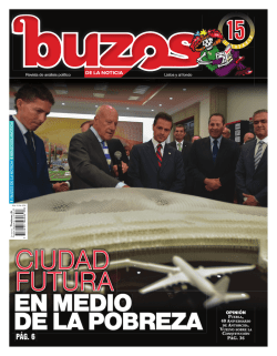CIUDAD FUTURA - Revista Buzos