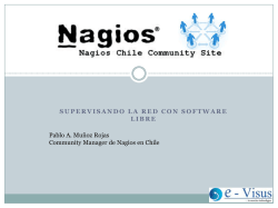 supervisando la red con software libre - Nagios Chile