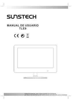 Sunstech TLE9BLACK Manual - Recambios, accesorios y repuestos