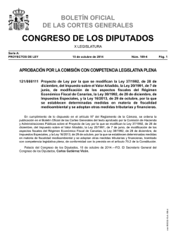 A-109-4 - Congreso de los Diputados