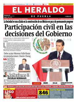 Reflexiones - El Heraldo de Puebla | Noticias Puebla | Periódico
