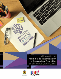 Documento de Orientaciones - Educación Bogotá
