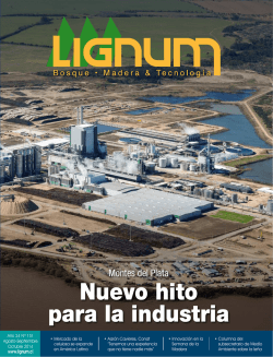 Nuevo hito para la industria - Lignum