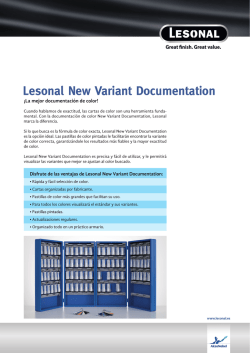 Lesonal New Variant Documentation - territoriohella.es