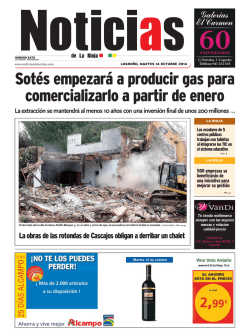 NDLR - 14 octubre 2014 - Noticias de La Rioja