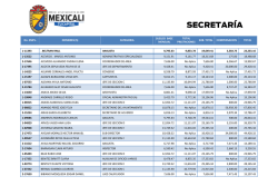 SECRETARÍA - Ayuntamiento de Mexicali