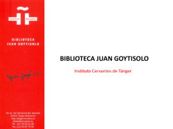 Biblioteca_Juan_Goytisolo - Deshaciendo la madeja