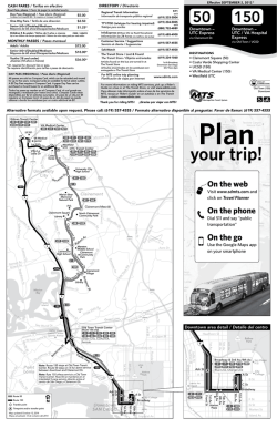 your trip! - San Diego Metropolitan Transit System