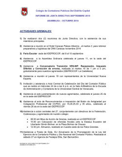 informe de junta directiva - Colegio de Contadores Públicos del