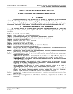 LV35-MIA - EVALUACIÓN DEL PROGRAMA DE MANTENIMIENTO