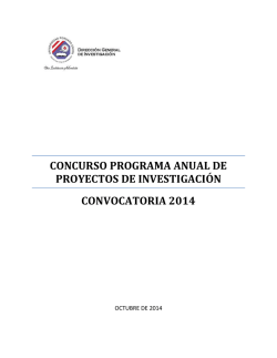 convocatoria - Universidad Peruana Unión