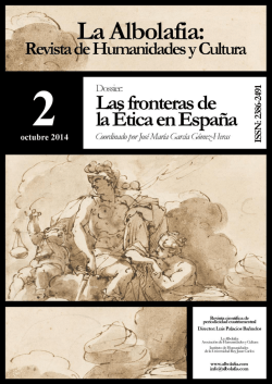 Untitled - La Albolafia: Revista de Humanidades y Cultura