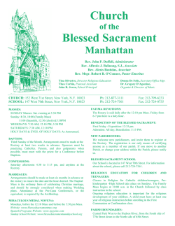 Church Blessed Sacrament - Seek And Find
