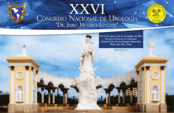 PROG XXVI CONG UROLOGIA.indd - Sociedad Venezolana de
