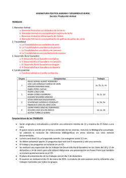 Trabajos de la Asignatura - Universidad de Castilla-La Mancha