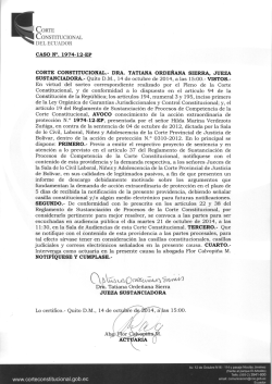 ver documento oficial - Corte Constitucional del Ecuador