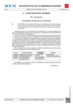 PDF (BOCM-20141105-8 -1 págs -85 Kbs) - Sede Electrónica del