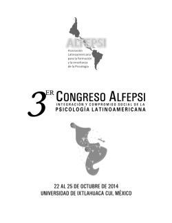 Ixtlahuaca.pdf - Asociación Latinoamericana para la Formación y