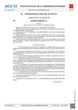 PDF (BOCM-20141105-137 -1 págs -75 Kbs) - Sede Electrónica del