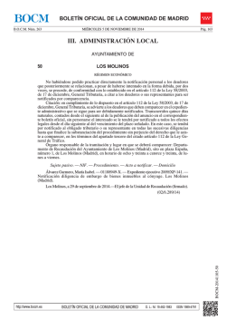 PDF (BOCM-20141105-50 -1 págs -75 Kbs) - Sede Electrónica del