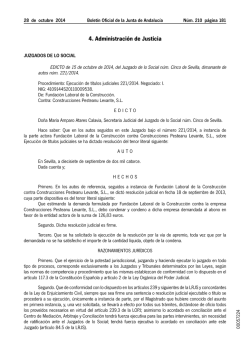 4. Administración de Justicia - Junta de Andalucía