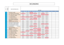 (*) Descargar estado calendarización Secundaria - Ugel 05