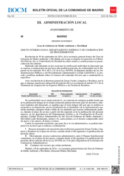 PDF (BOCM-20141023-48 -1 págs -84 Kbs) - Sede Electrónica del