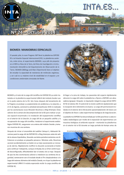 INTA es 2014-10.pdf - Instituto Nacional de Técnica Aeroespacial