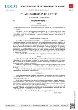 PDF (BOCM-20141104-152 -1 págs -77 Kbs) - Sede Electrónica del